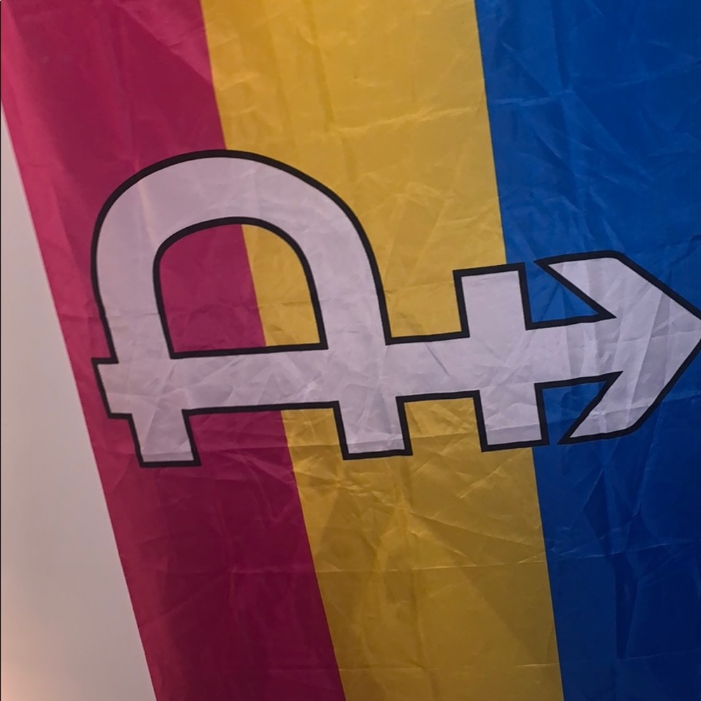 Pansexual flag